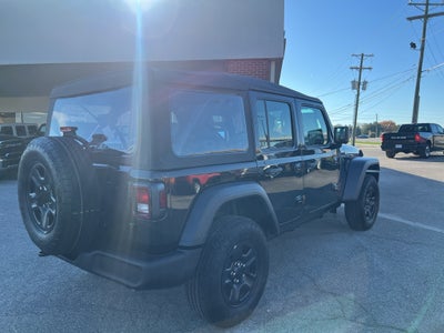 2026 Jeep Wrangler WRANGLER 4-DOOR SPORT