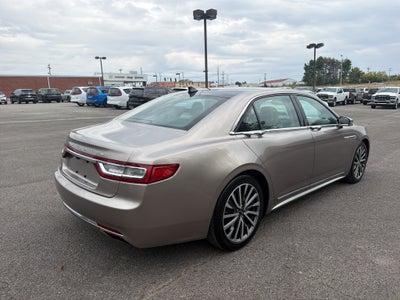 2018 Lincoln Continental Select