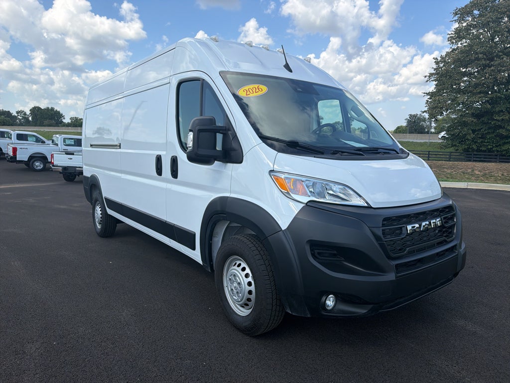 2026 RAM ProMaster 2500 Cargo Van Tradesman High Roof 159' WB w/Pass Seat