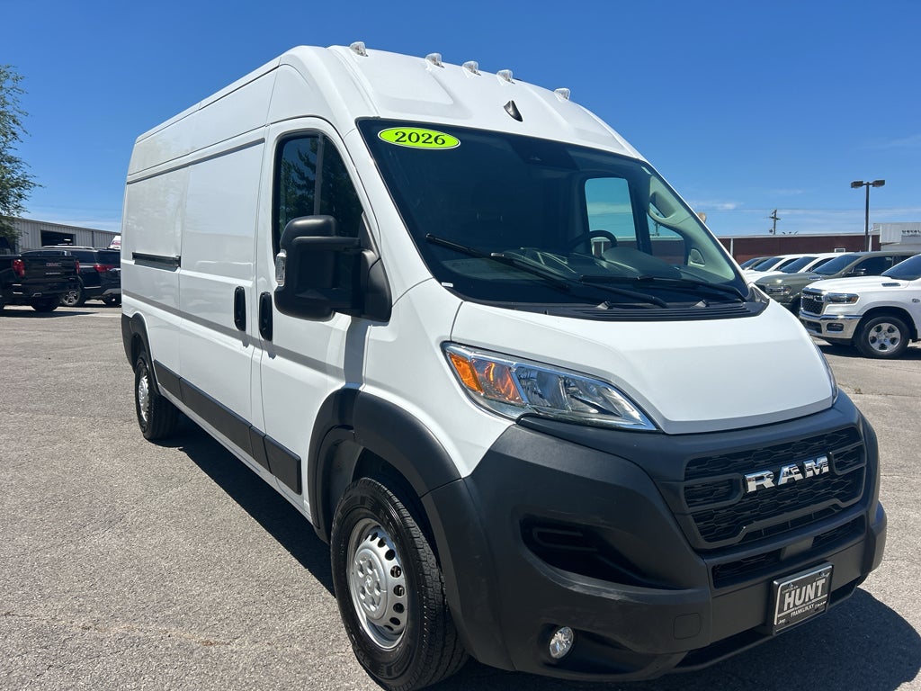 2026 RAM ProMaster 2500 Cargo Van Tradesman High Roof 159' WB w/Pass Seat