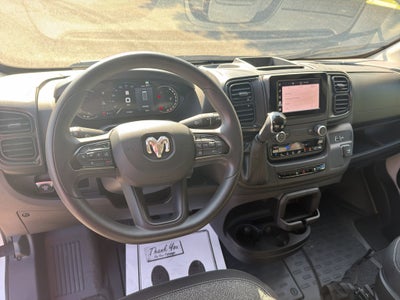 2025 RAM ProMaster 2500 Cargo Van Tradesman Low Roof 136' WB w/Pass Seat