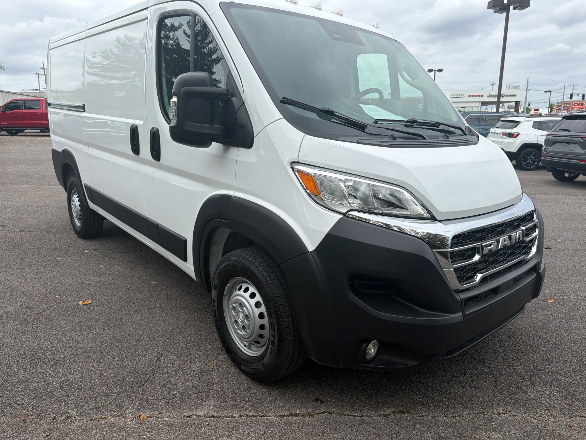 2025 RAM ProMaster 2500 Cargo Van Tradesman Low Roof 136' WB w/Pass Seat