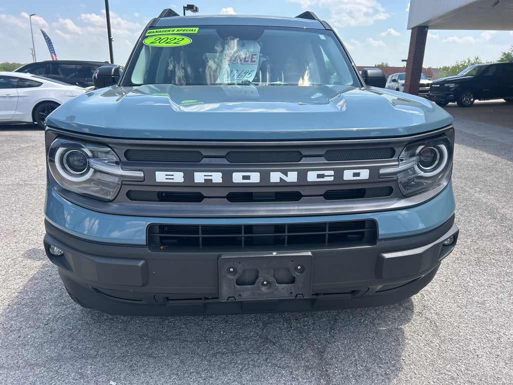 Used 2022 Ford Bronco Sport Big Bend with VIN 3FMCR9B63NRD77854 for sale in Franklin, KY